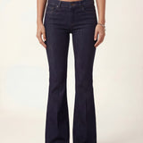 Amara Flare Denim Jeans - Dark Navy