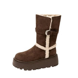 Danna | Χειμερινές μπότες με μοντέρνο και άνετο σχέδιο πλατφόρμας