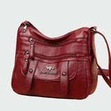 Κομψή δερμάτινη τσάντα