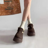 Elisa | Κομψές μπότες πλατφόρμας για τον χειμώνα με μια μοντέρνα πινελιά