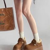 Elisa | Κομψές μπότες πλατφόρμας για τον χειμώνα με μια μοντέρνα πινελιά