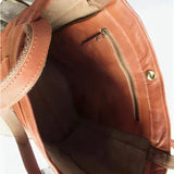 Leonor - Κλασική Δερμάτινη Τσάντα Ώμου 