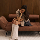 Lavista Suede Tall Boots - Taupe