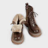 Flávia - Γυναικείες Δερμάτινες Μπότες