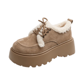 Gabriela | Χειμερινές μπότες με ανύψωση και φυσική γοητεία