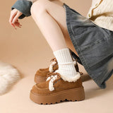 Gabriela | Χειμερινές μπότες με ανύψωση και φυσική γοητεία