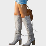 Νταϊάν | Σουέτ Μπότες Μέχρι το Γόνατο