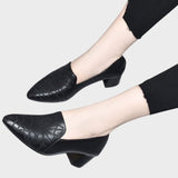 Έλενα | Δερμάτινα Παπούτσια με Τρουκς