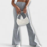 Jennifer - Κομψό παντελόνι με φαρδιά μπατζάκια