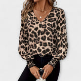 Joana | Blusa Estilosa Leopardo