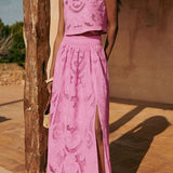 Moise | Σετ με ροζ δαντέλα