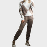 Mannu | Σετ από ελαφρύ mesh πουλόβερ και παντελόνι